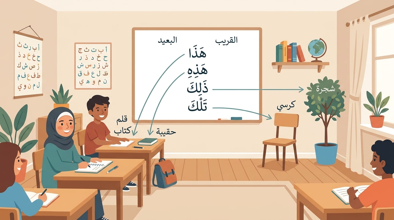 arabic demonstrative pronouns- hatha hathihi meaning